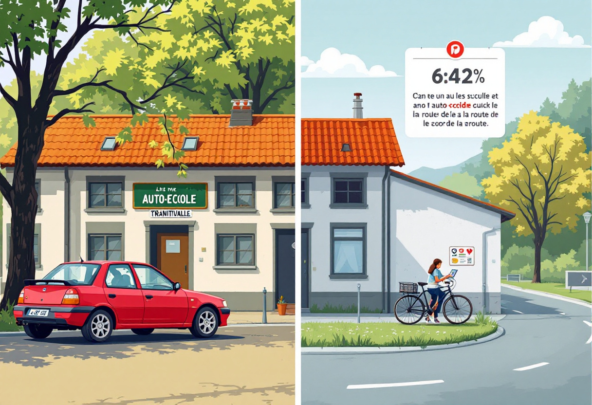 Code en ligne ou auto-école traditionnelle : quel choix est le plus adapté ?