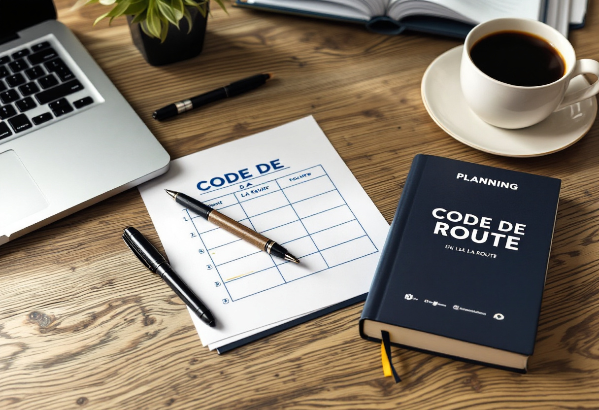 Planning de révision du code : comment s'organiser efficacement pour réussir